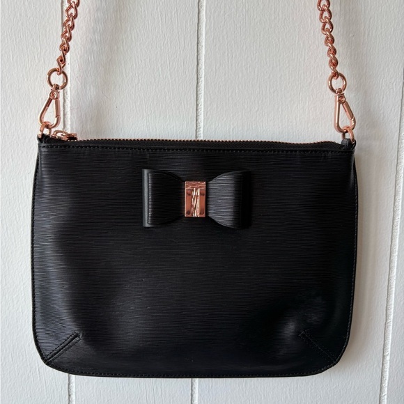 Ted Baker Caisey Black Crossbody Purse - Picture 2 of 12